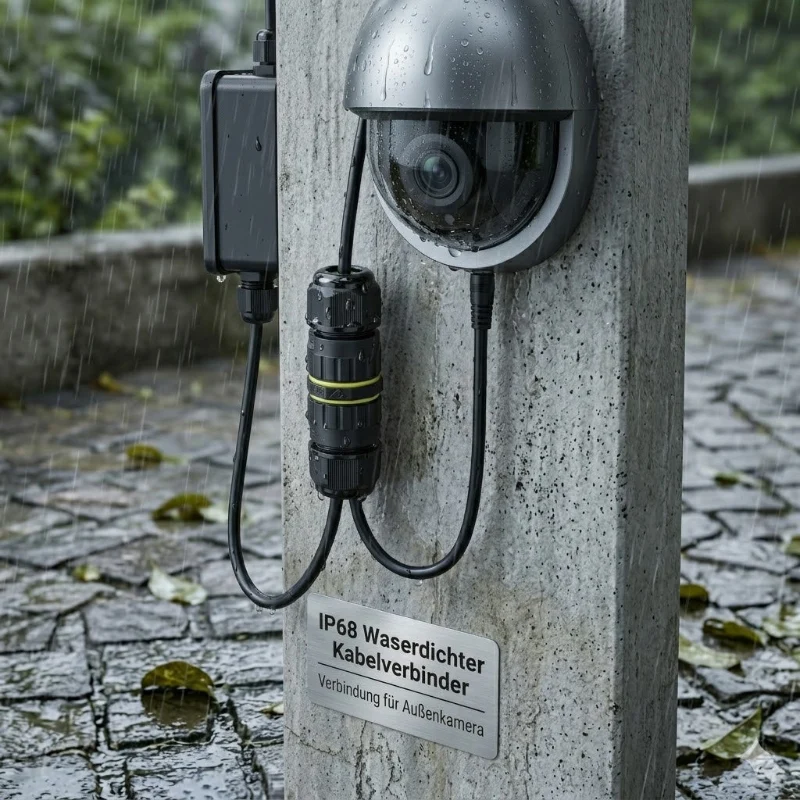 2 * Wasserdichte Kabelverbinder IP68 für Außenbereich ~3633