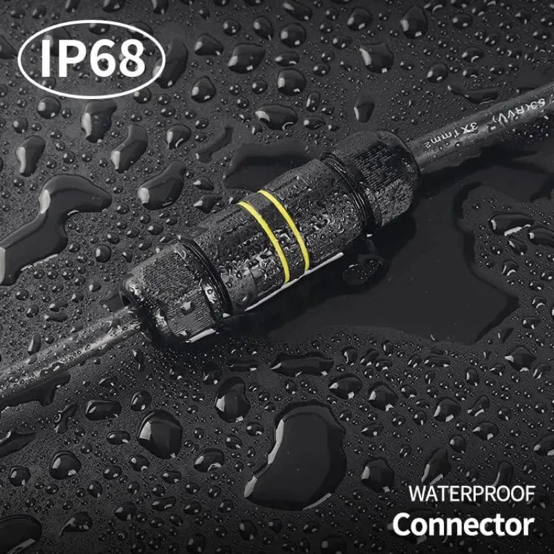 2 * Wasserdichte Kabelverbinder IP68 für Außenbereich ~3633