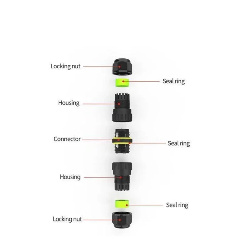 2 * Wasserdichte Kabelverbinder IP68 für Außenbereich ~3633