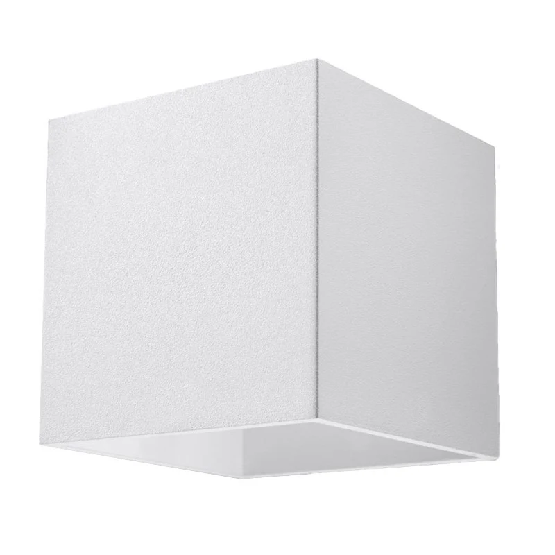 Moderne Wandleuchte aus weißem Aluminium – Ardelio