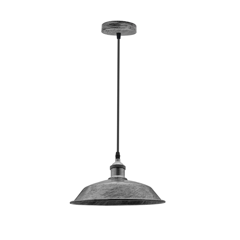 Retro Industrial Pendelleuchte E27 Metall Hängelampe für Kücheninsel ~3859
