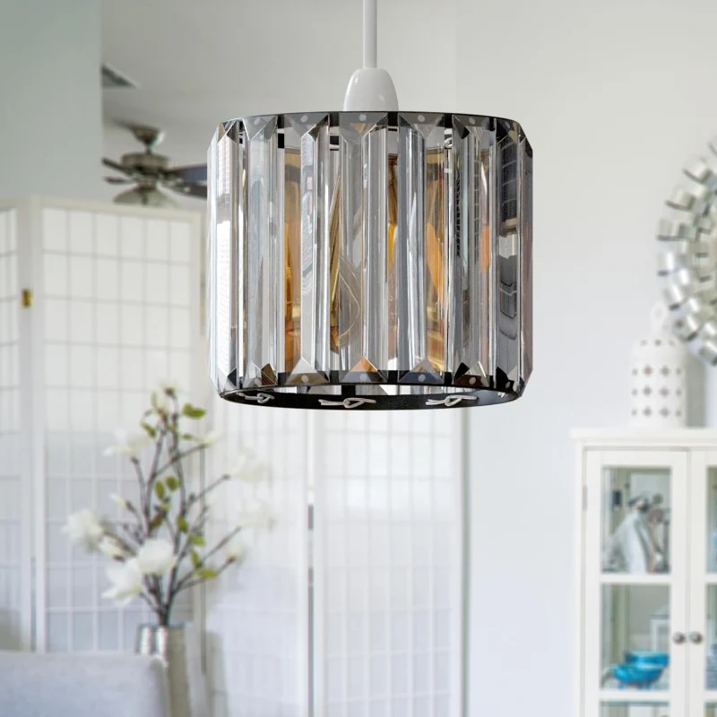 Kristallglas Lampenschirm Easyfit Kronleuchter LEDSONE ~3881