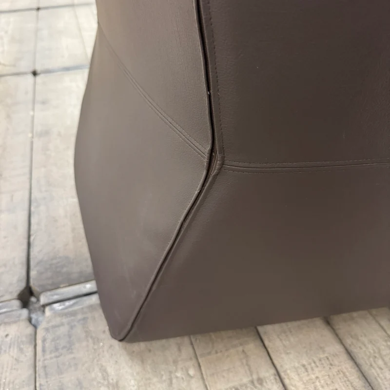 Softline Basket Sessel 2-Sitzer Dunkelbraun Leder Design Loungesessel Gebraucht