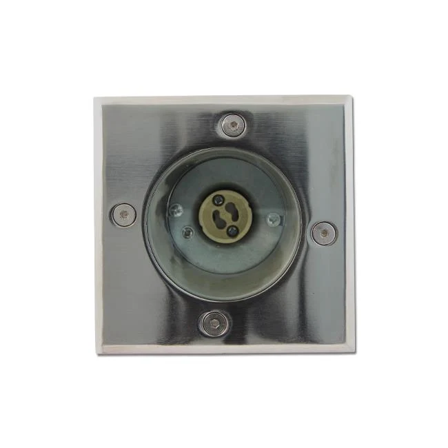 Smart Ground Spot GU10 rund | Athen | Edelstahl | IP66 | Tuya / WLAN | Mehrfarbig