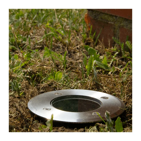 Smart Ground Spot GU10 rund | Rhodes | Edelstahl | IP66 | Tuya / WLAN | Mehrfarbig