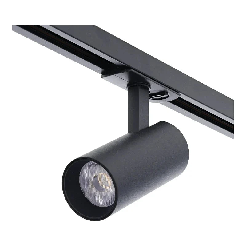 LED 1 Phasen Schienenstrahler | ELMER | 10 Watt | Schwarz | Dimmbar | Farbtemperatur einstellbar