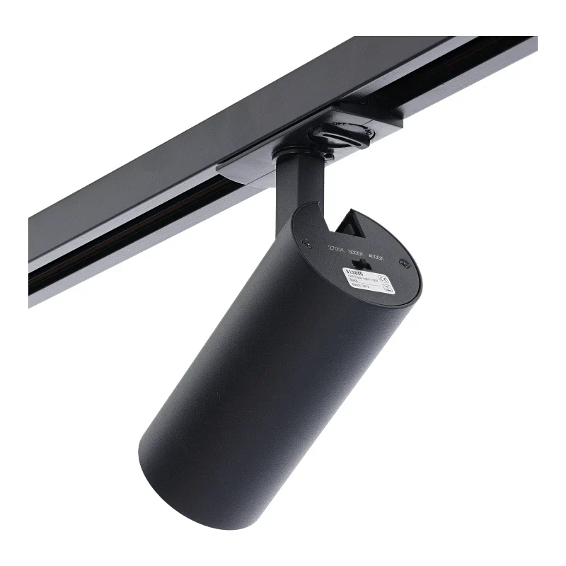 LED 1 Phasen Schienenstrahler | ELMER | 10 Watt | Schwarz | Dimmbar | Farbtemperatur einstellbar