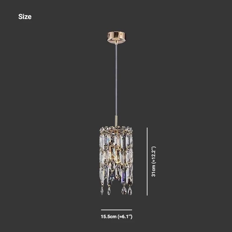 Pendant Light Luxury Ambient Crystal Drop