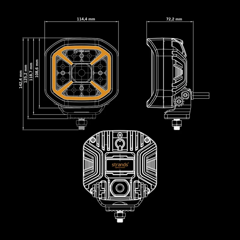 Strands Siberia X 4" Arbeitsleuchte / 70W