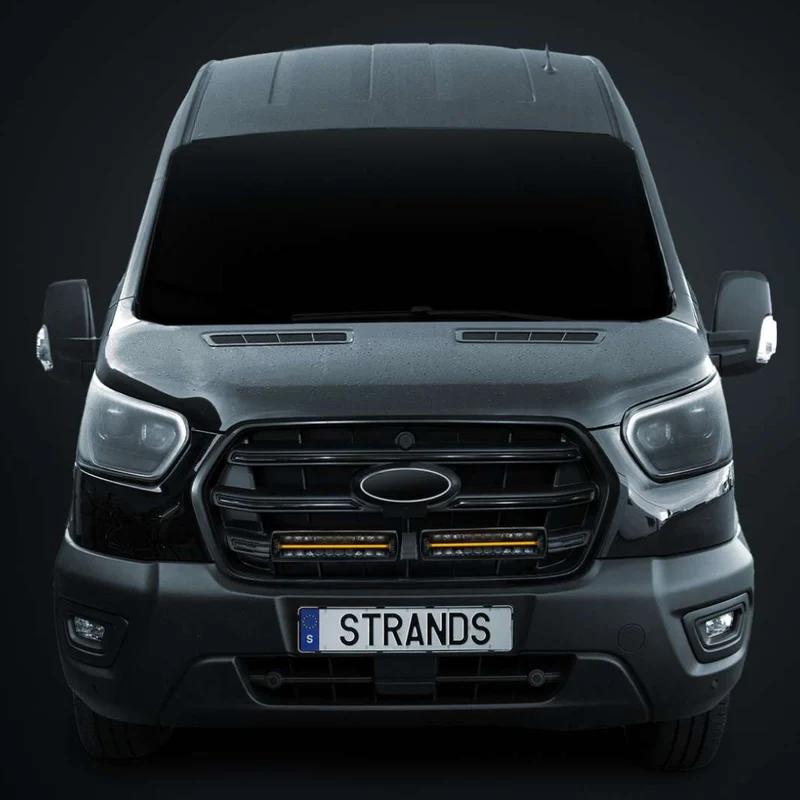 Strands Twin 12" Siberia XPA Light Bar Grille Kit für Ford Transit 2019-