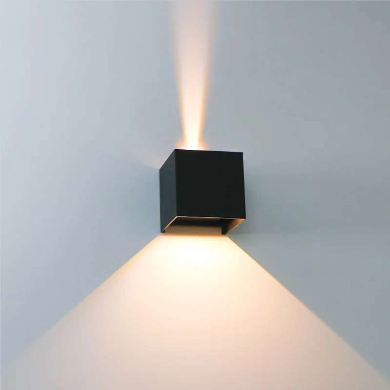 6x SMART Cube Wandleuchte | Dimmbar | Zigbee | Schwarz | Farbtemperatur einstellbar | Hue-kompatibel