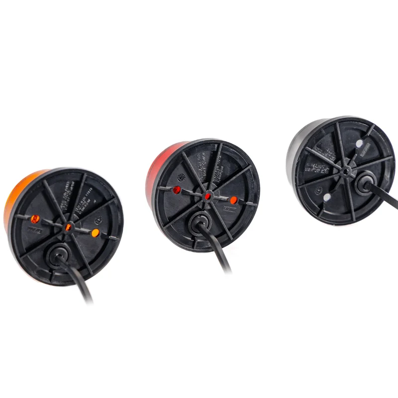 Fristom FT-059 Runde LED-Positionsleuchten mit Reflektor und Halterung