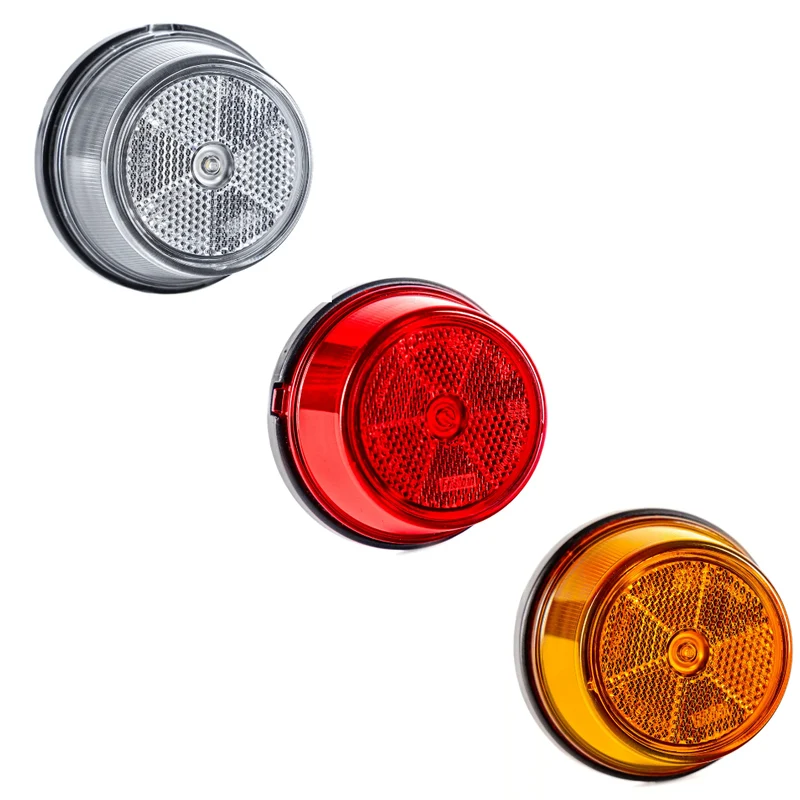 Fristom FT-059 Runde LED-Positionsleuchten mit Reflektor und Halterung