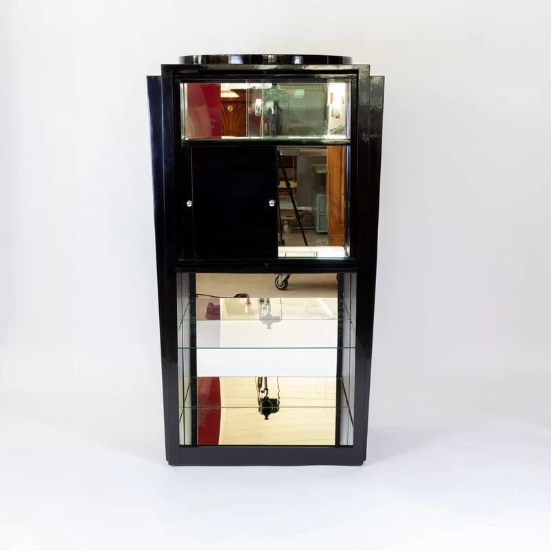 1930er Art Deco Barschrank