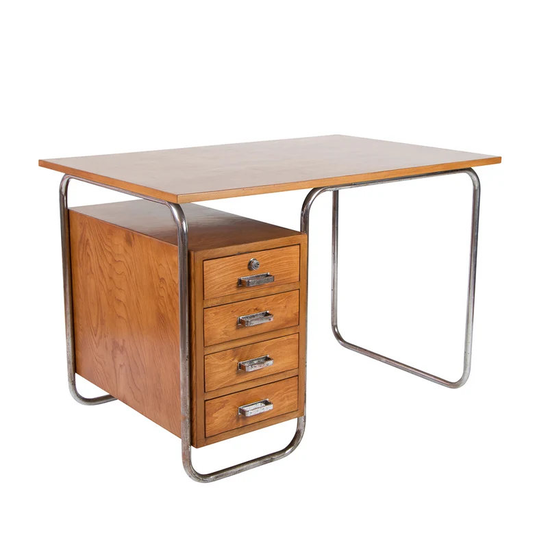 1930er Bauhaus Schreibtisch von Rudolf Vichr