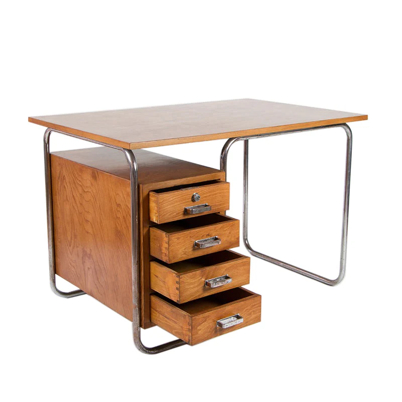 1930er Bauhaus Schreibtisch von Rudolf Vichr