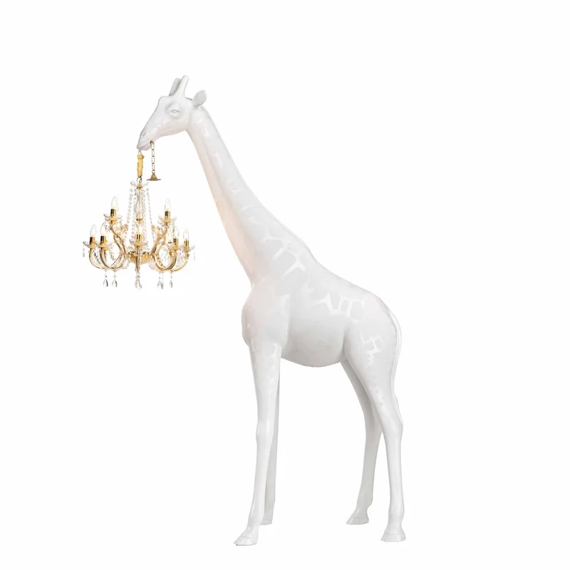 Floor Lamp GIRAFFE IN LOVE M by Marcantonio for Qeeboo