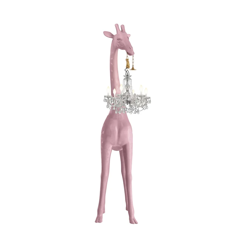 Floor Lamp GIRAFFE IN LOVE M by Marcantonio for Qeeboo