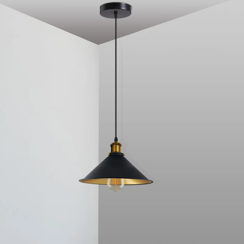 Industrial Pendelleuchte Schwarz 1 / 3-flammig LEDSONE ~3629