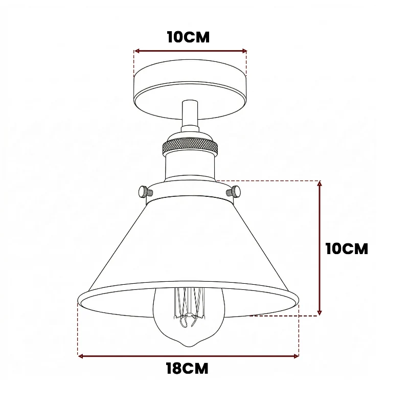 Vintage Deckenlampe Grün Messing-Fassung Flush Mount ~3627