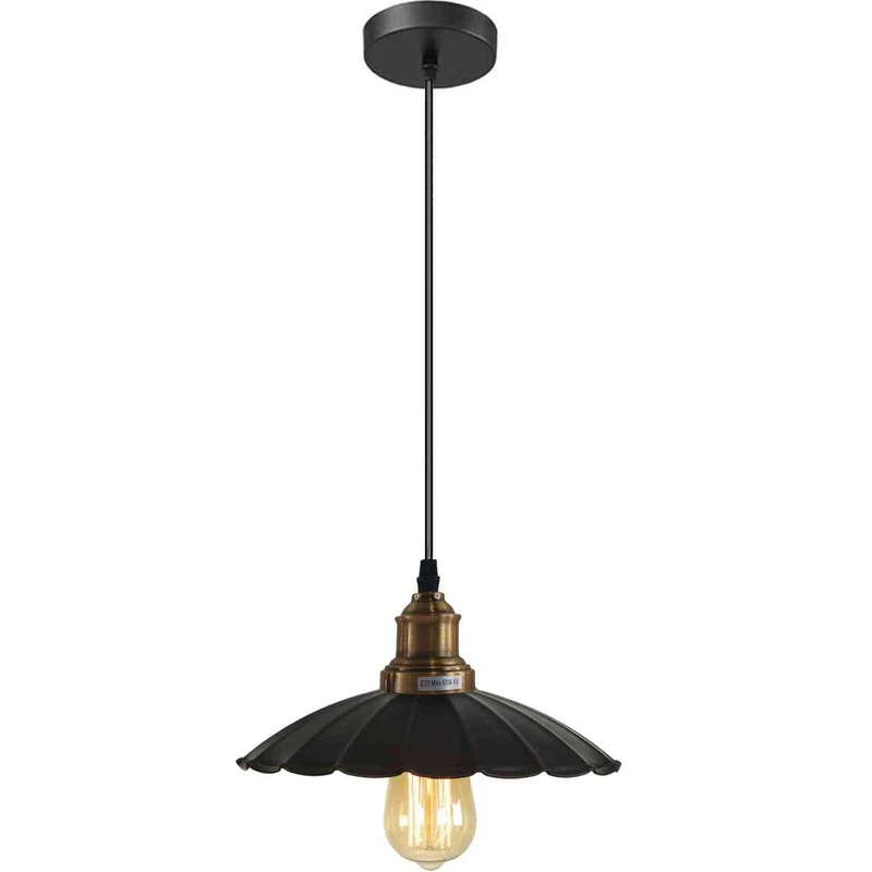 Rustikaler Mid Century Stil Esszimmer Hängelampe lampen licht ~3637