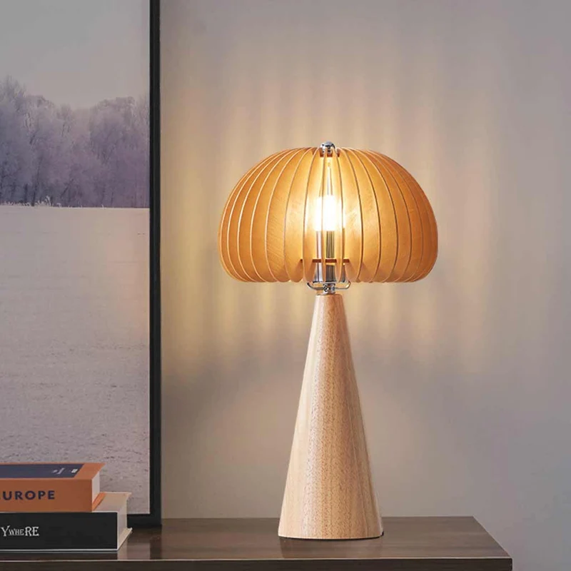 Table Lamp/Tripod Floor Lamp Ambient Pumpkin Wood