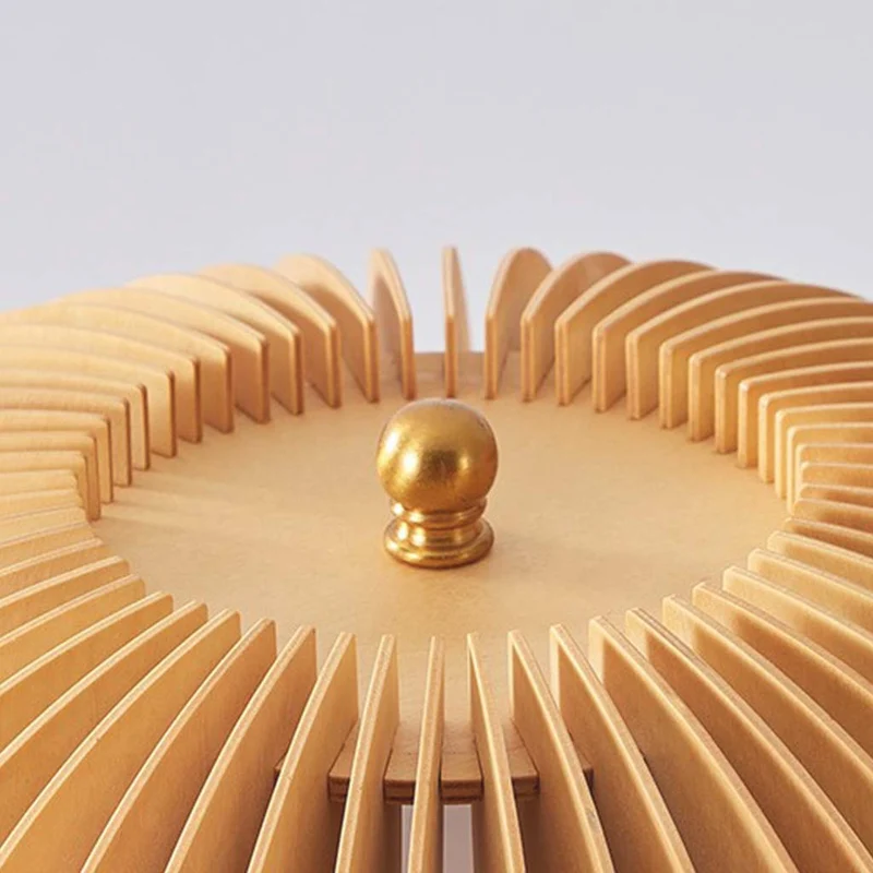 Table Lamp/Tripod Floor Lamp Ambient Pumpkin Wood