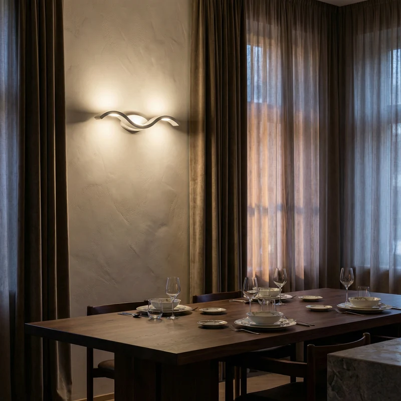 LED-Wandleuchte aus Aluminium für Garten – Orialis