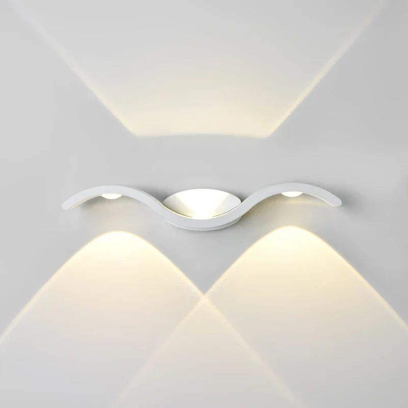 LED-Wandleuchte aus Aluminium für Garten – Orialis
