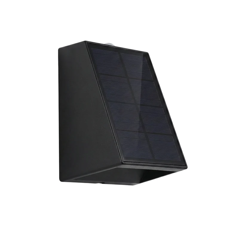 Moderne Solar-Wandleuchte für den Garten – Solarenza