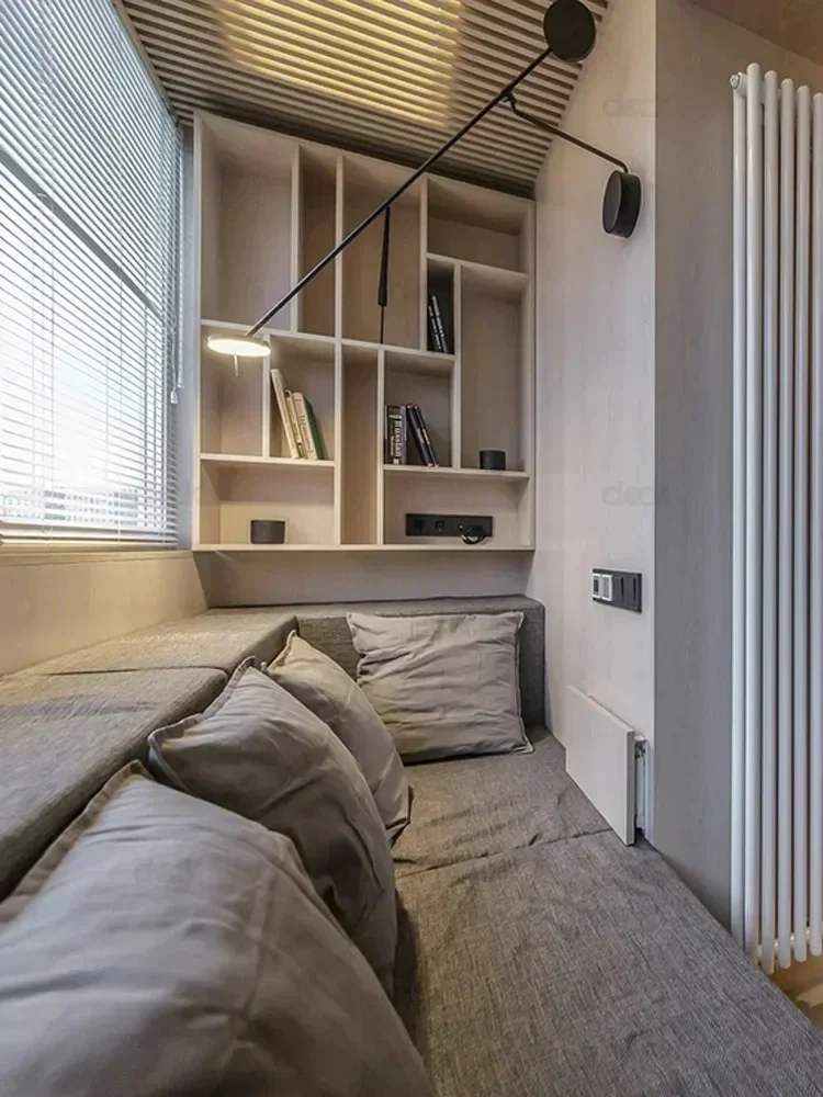 Schwarze Metall-Wandleuchte für Schlafzimmer und Büro – Oréclaire