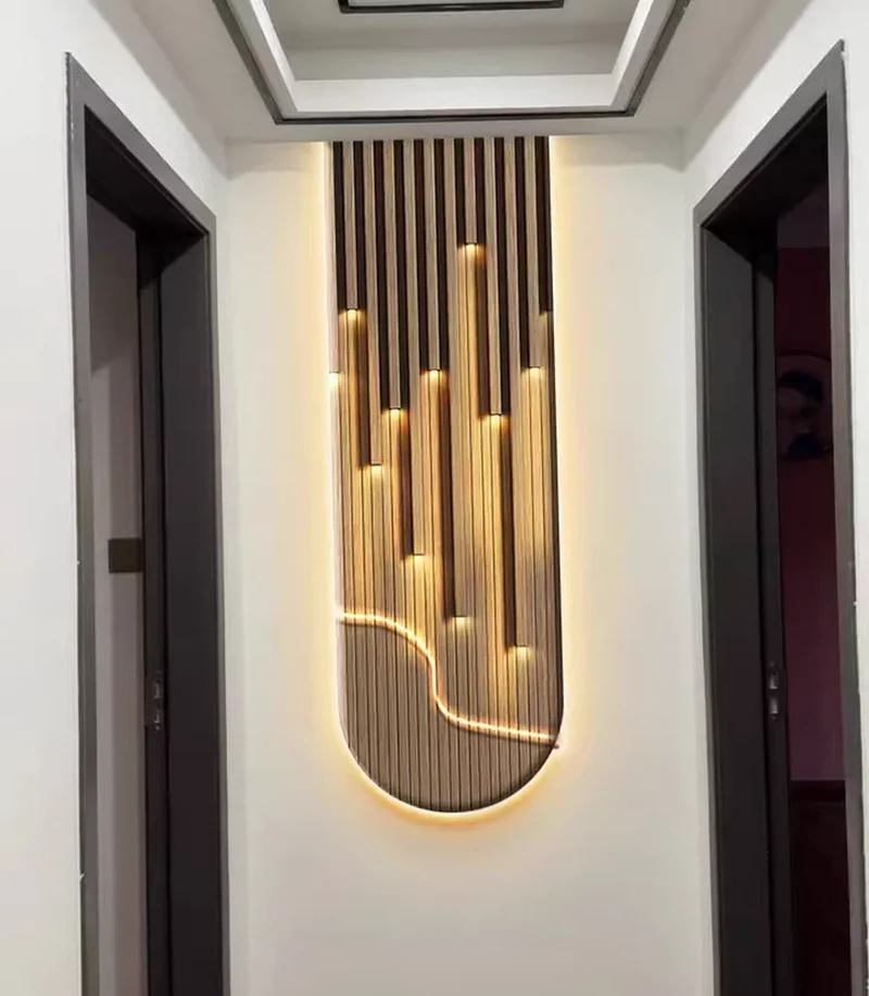 LED-Wandleuchte aus Kupfer für Wohnzimmer – Candelure