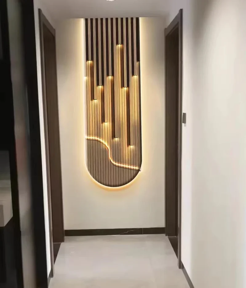 LED-Wandleuchte aus Kupfer für Wohnzimmer – Candelure