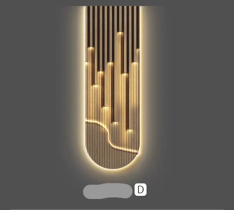 LED-Wandleuchte aus Kupfer für Wohnzimmer – Candelure