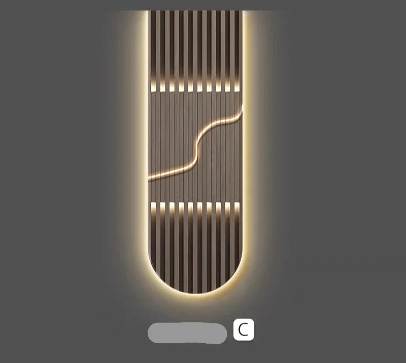 LED-Wandleuchte aus Kupfer für Wohnzimmer – Candelure