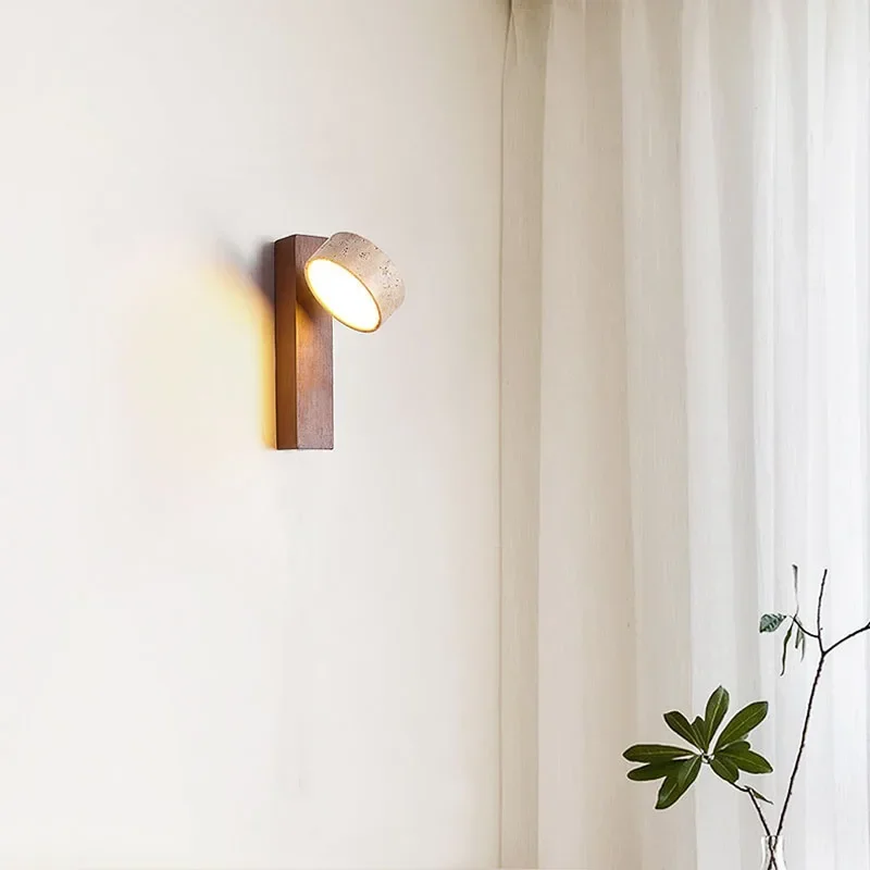 Wandleuchte aus Keramik im Wabi-Sabi-Stil – Zephyria