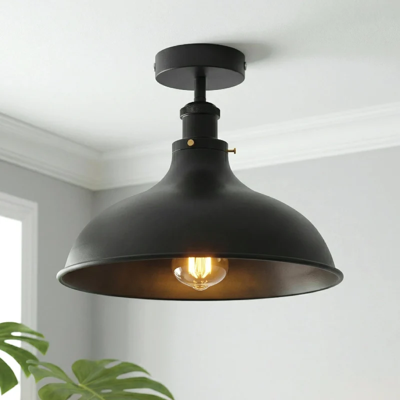 LEDSONE Deckenleuchte Ø 36cm Einbauleuchte Industrie ~3611