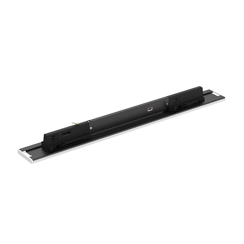 3-Phasen Schienenstrahler Travos | 60cm | 12-16-20-24 Watt Schalter | Schwarz | CCT Schalter