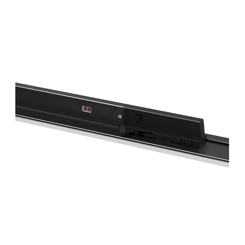 3-Phasen Schienenstrahler Travos | 150cm | 35-40-45-55 Watt Schalter | Schwarz | CCT Schalter