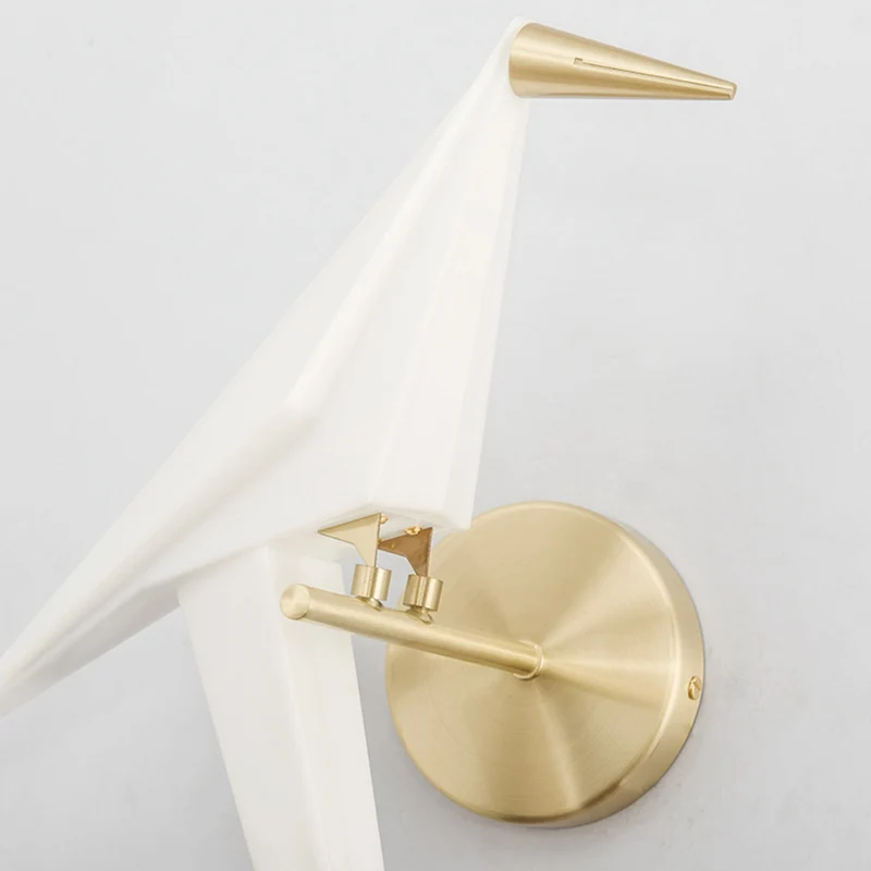 Wall Sconce Light Decorative Acrylic Bird LED