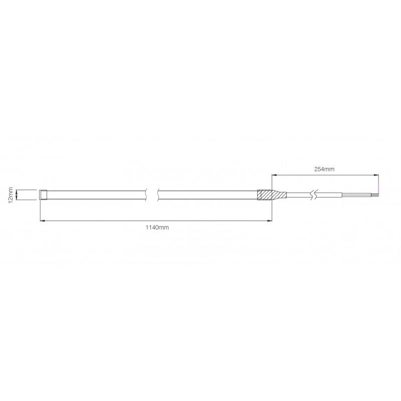 LED-Autolampen-Flexstreifenlampe, IP67 wasserdicht / 19 Zoll / 24 V