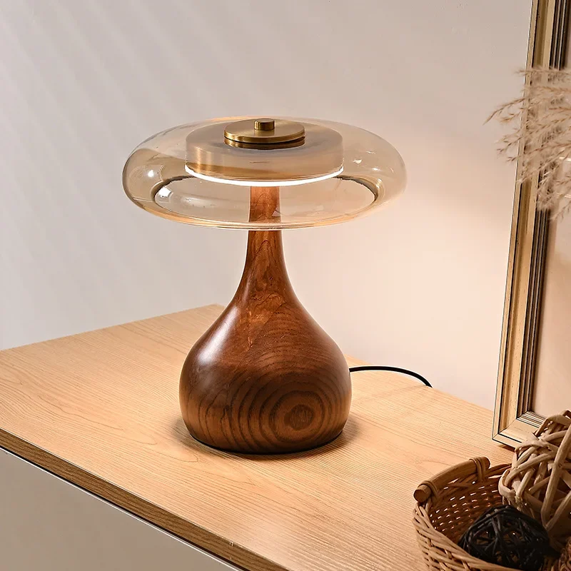 Japanische Retro-Glas-Stehlampe – Zénorex