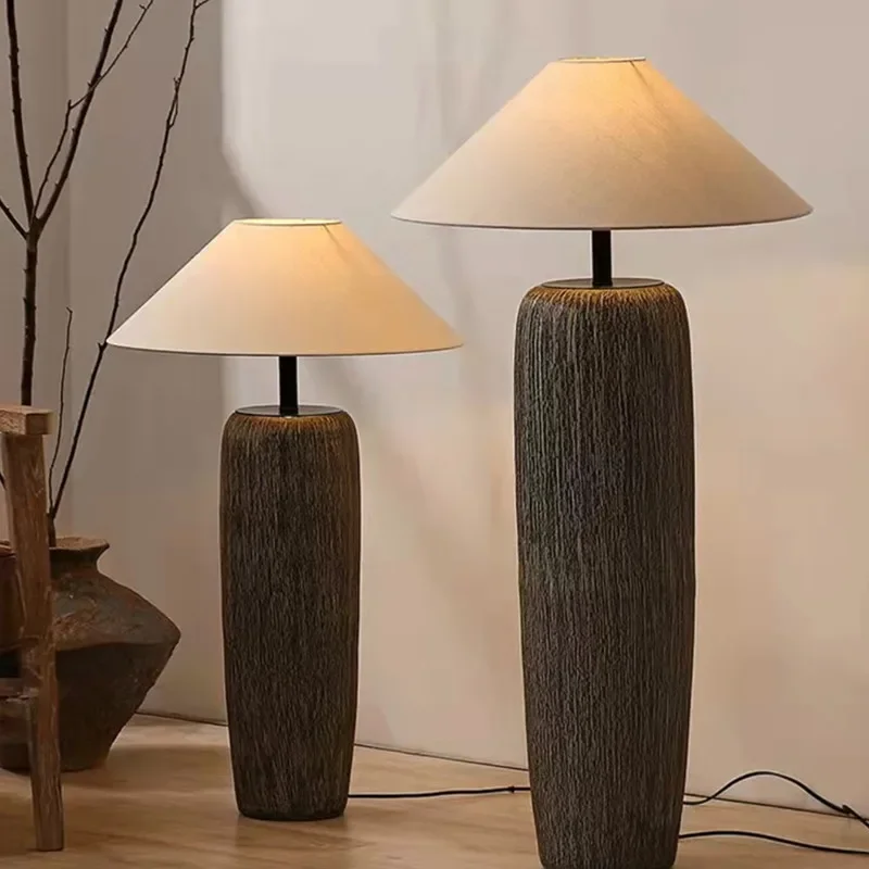 Japanischer Stehlampe aus Keramik – Artélys
