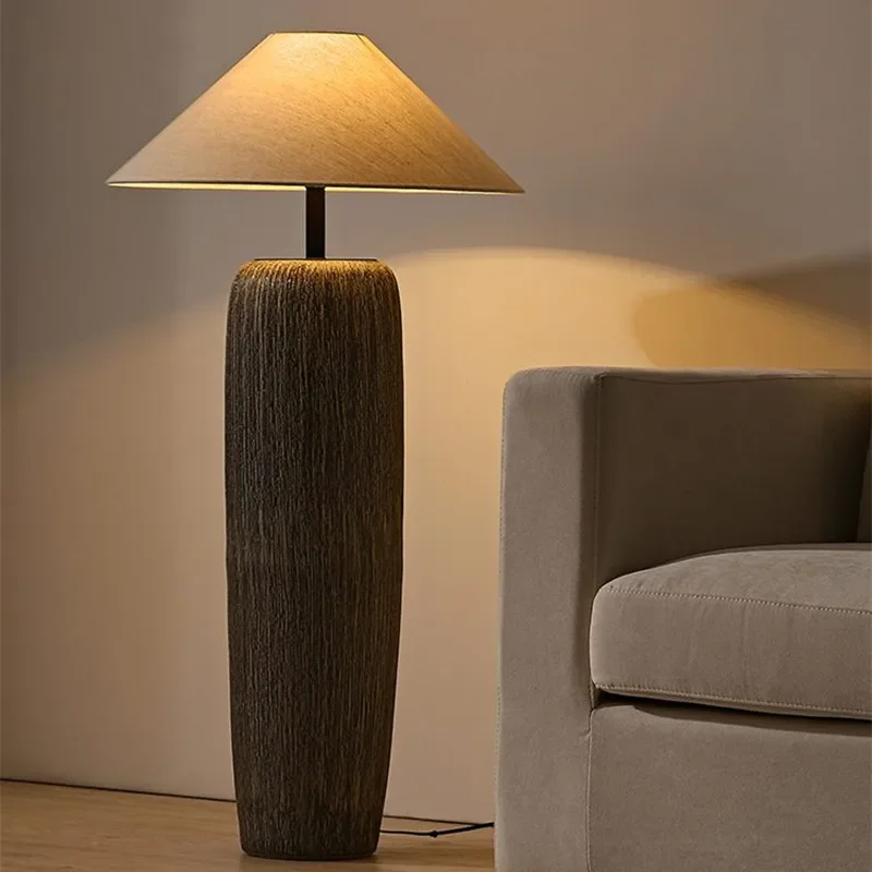 Japanischer Stehlampe aus Keramik – Artélys