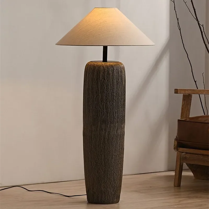 Japanischer Stehlampe aus Keramik – Artélys