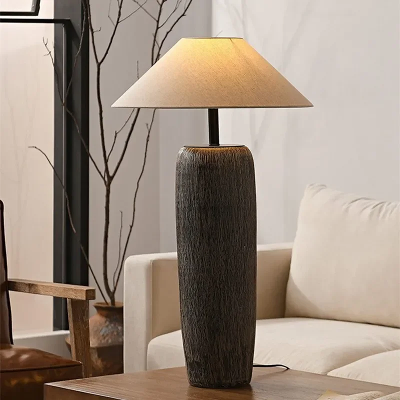 Japanischer Stehlampe aus Keramik – Artélys