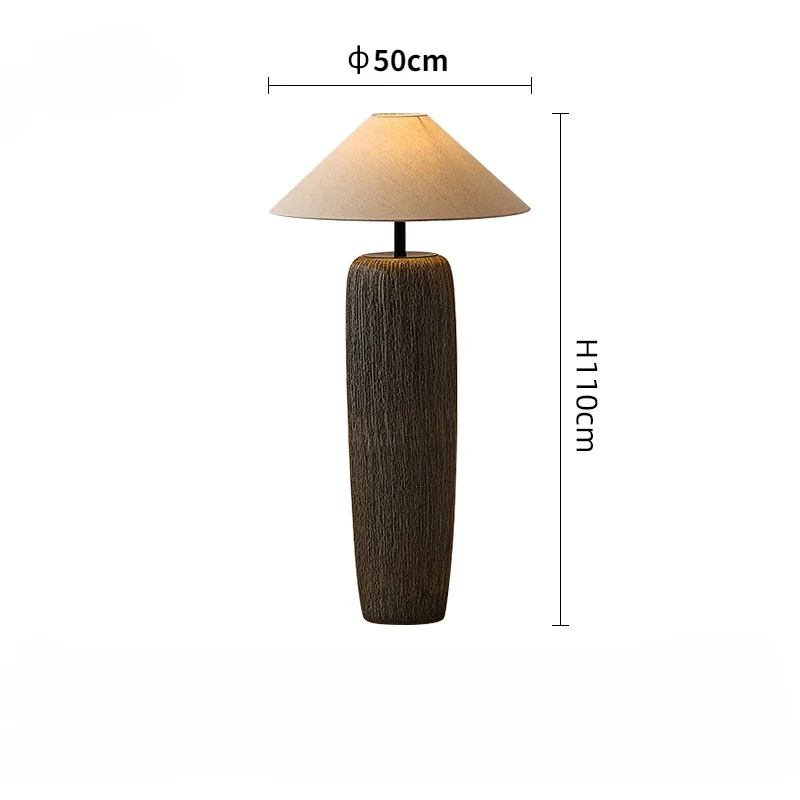 Japanischer Stehlampe aus Keramik – Artélys