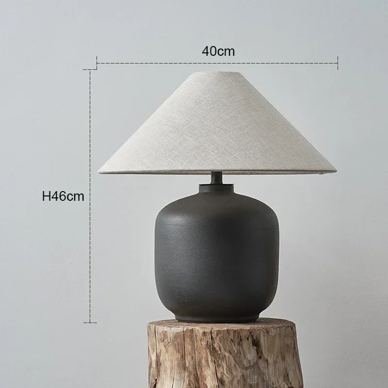Japanischer Stehlampe aus Keramik – Artélys