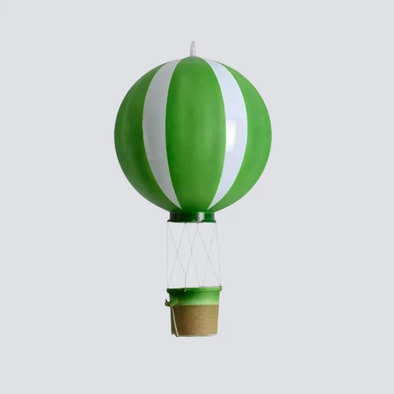 Verspielte Pendelleuchte mit Heißluftballon für das Kinderzimmer