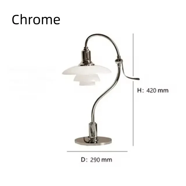 Tischlampe aus Glas und Eisen im Bauhaus-Stil – Auroldis